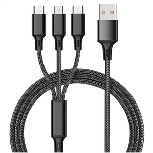 3 in 1 charging cable