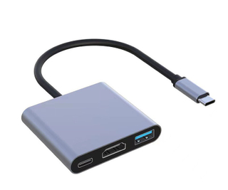 Type C 3 in 1 hub