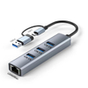 USB A+C Ethernet adapter